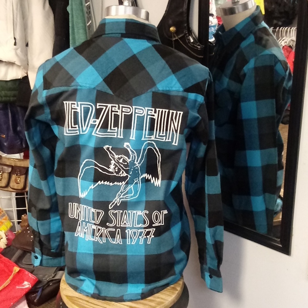Led zeppelin flannel XL